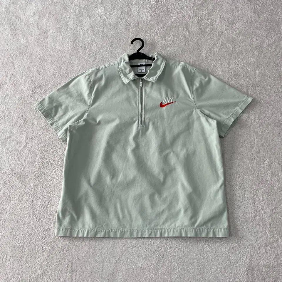 XXL 나이키 NSW 하프집 반팔카라티 110
