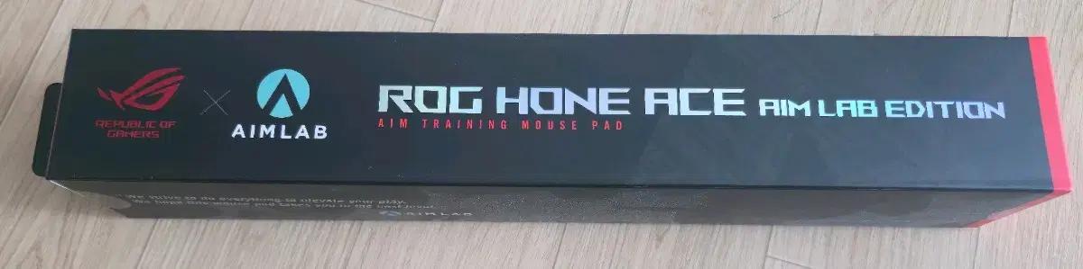 ASUS ROG Hone Ace Aim Lab Edition 마우스패드
