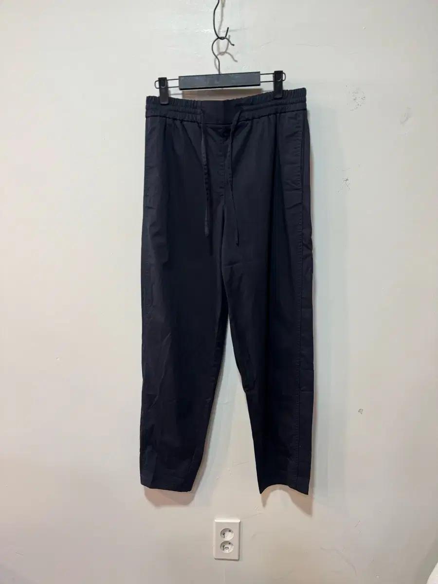 COS 블랙 코튼 팬츠 EUR 34