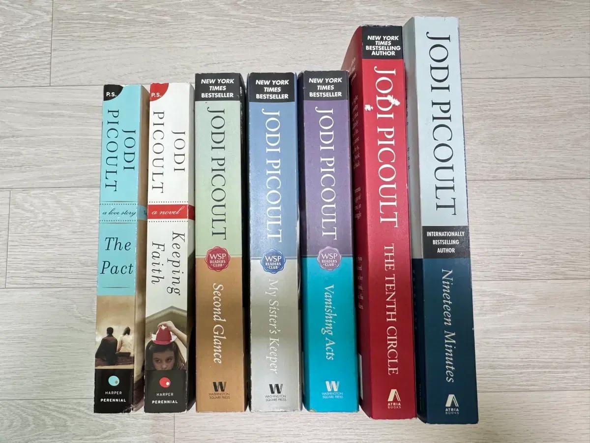 Jodi Picoult 영어 소설 원서 7권 세트 (출간순)