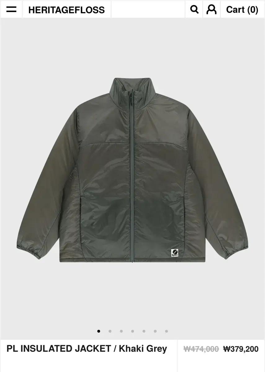 헤리티지플로스 PL INSULATED JACKET / Khaki Grey