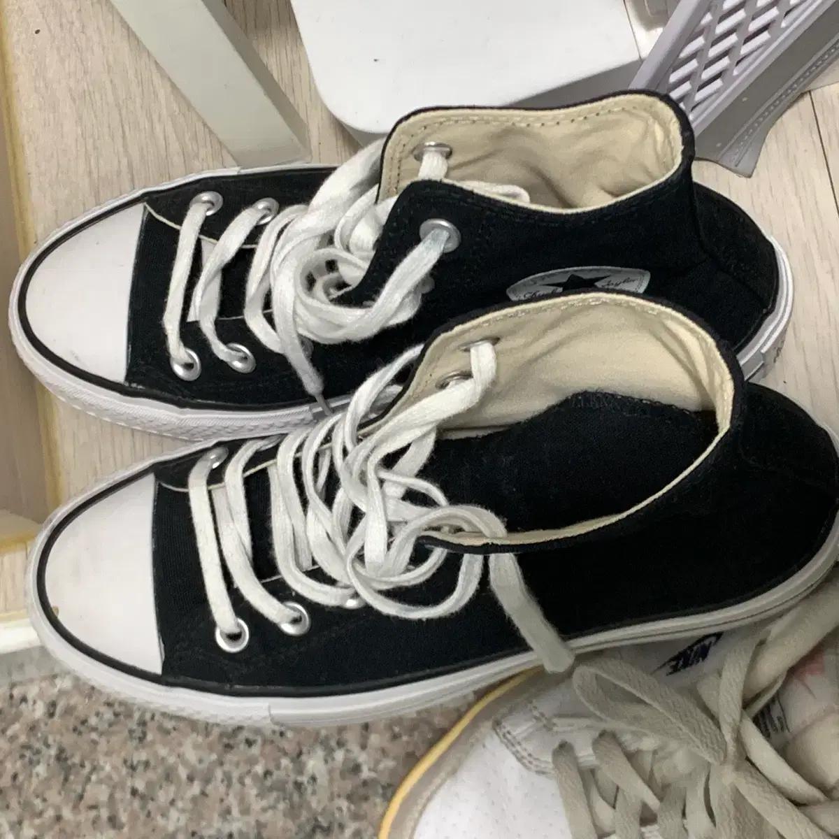 컨버스 척테일러 올스타 블랙 리프트