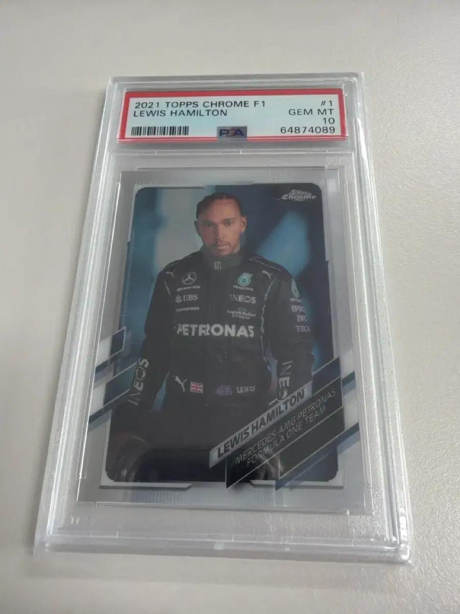 2021 Topps 루이스 해밀턴 F1 카드 PSA10