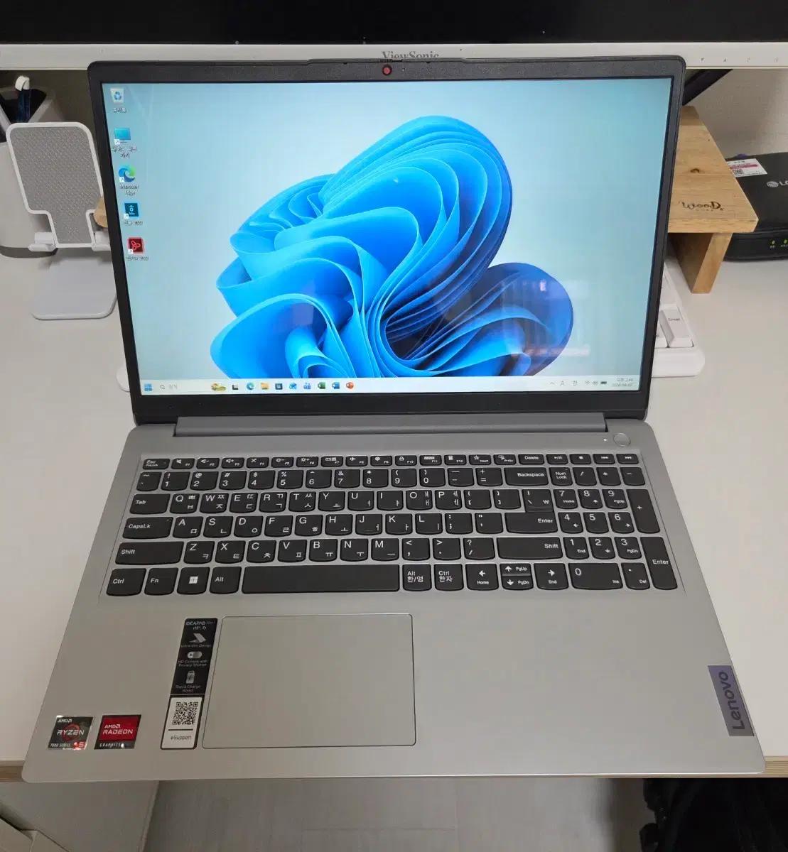 레노버 노트북 Silm 15AMN7 Ryzen 5 7520