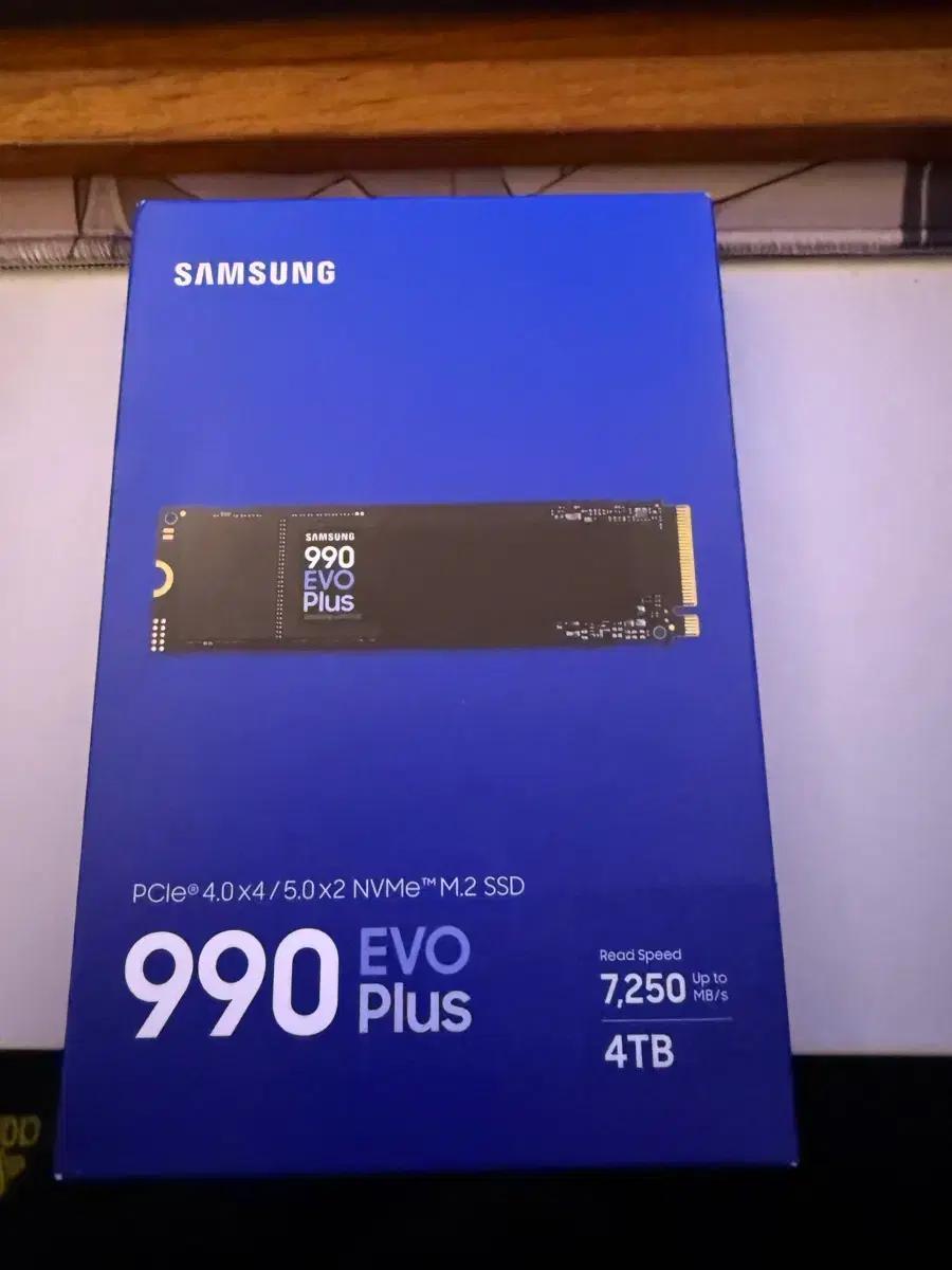 삼성 990 EVO Plus 4TB M.2 SSD