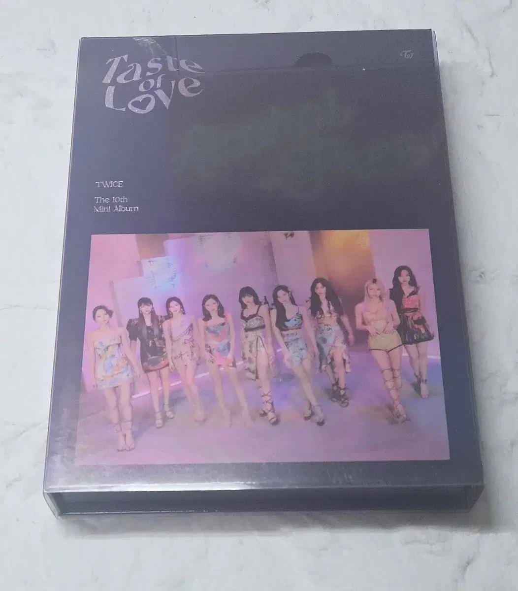 트와이스TWICE Taste of Love Fallen ver. 개봉앨범