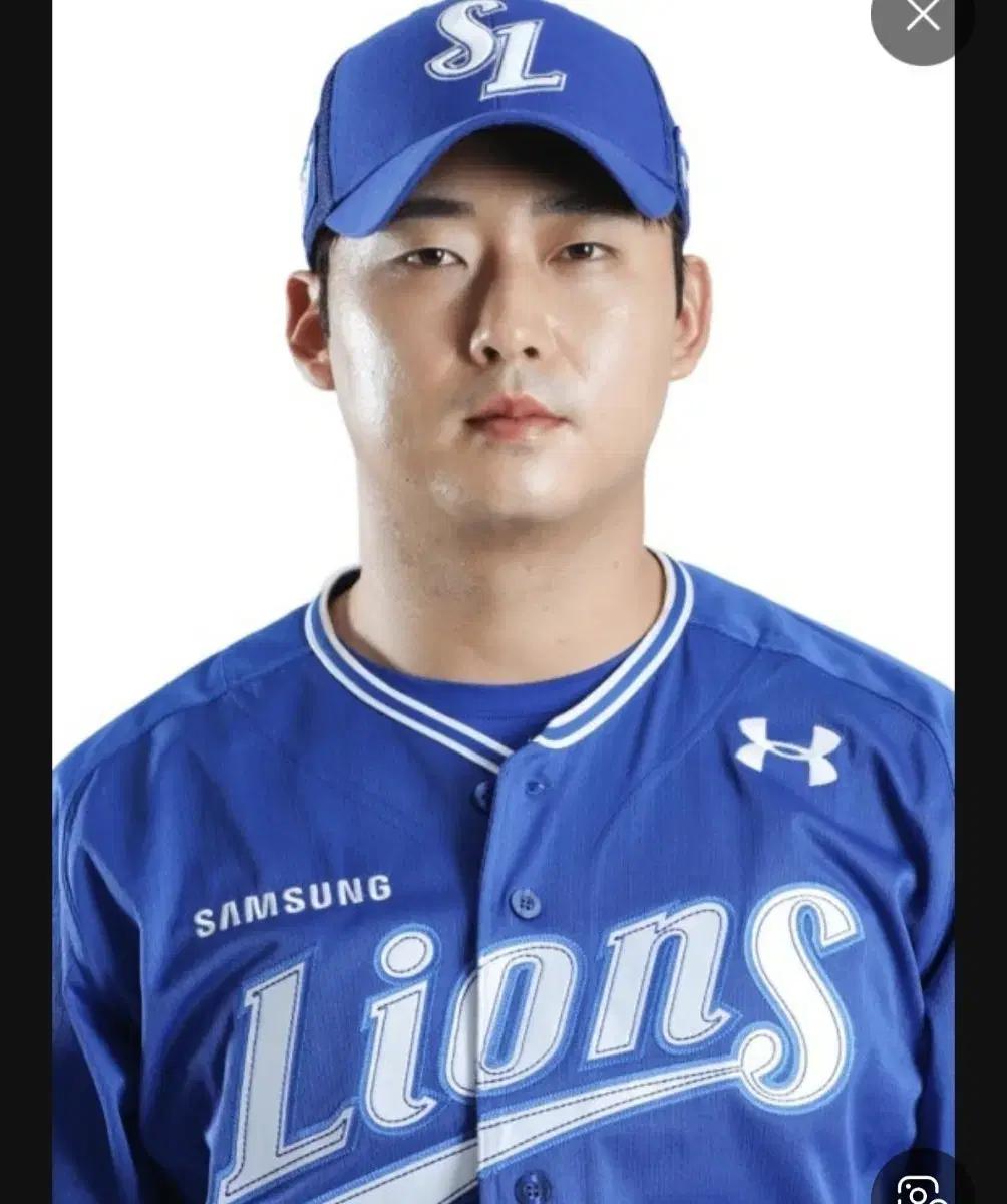 삼성라이온즈 언더아머 실착유니폼 판매합니다