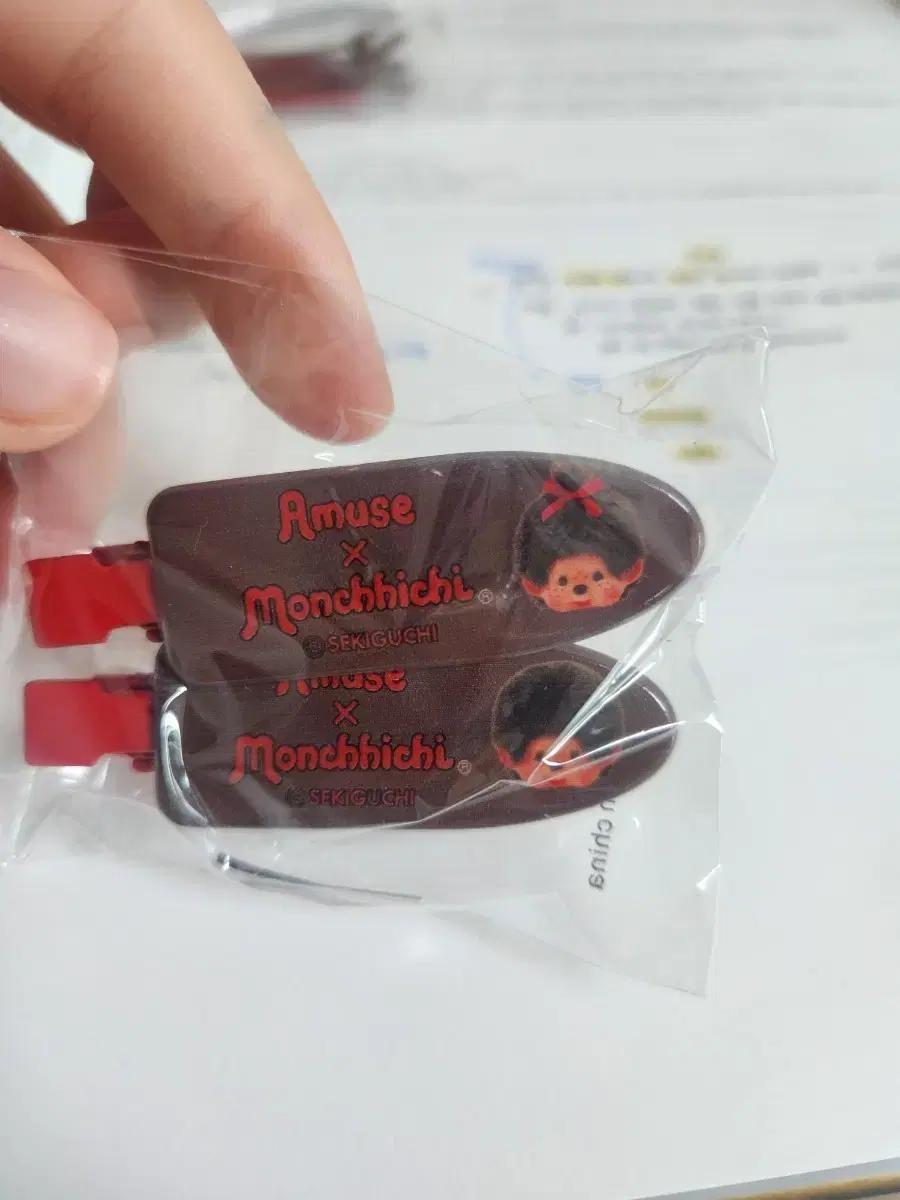 올리브영 몬치치 어뮤즈 가챠 머리핀 헤어핀