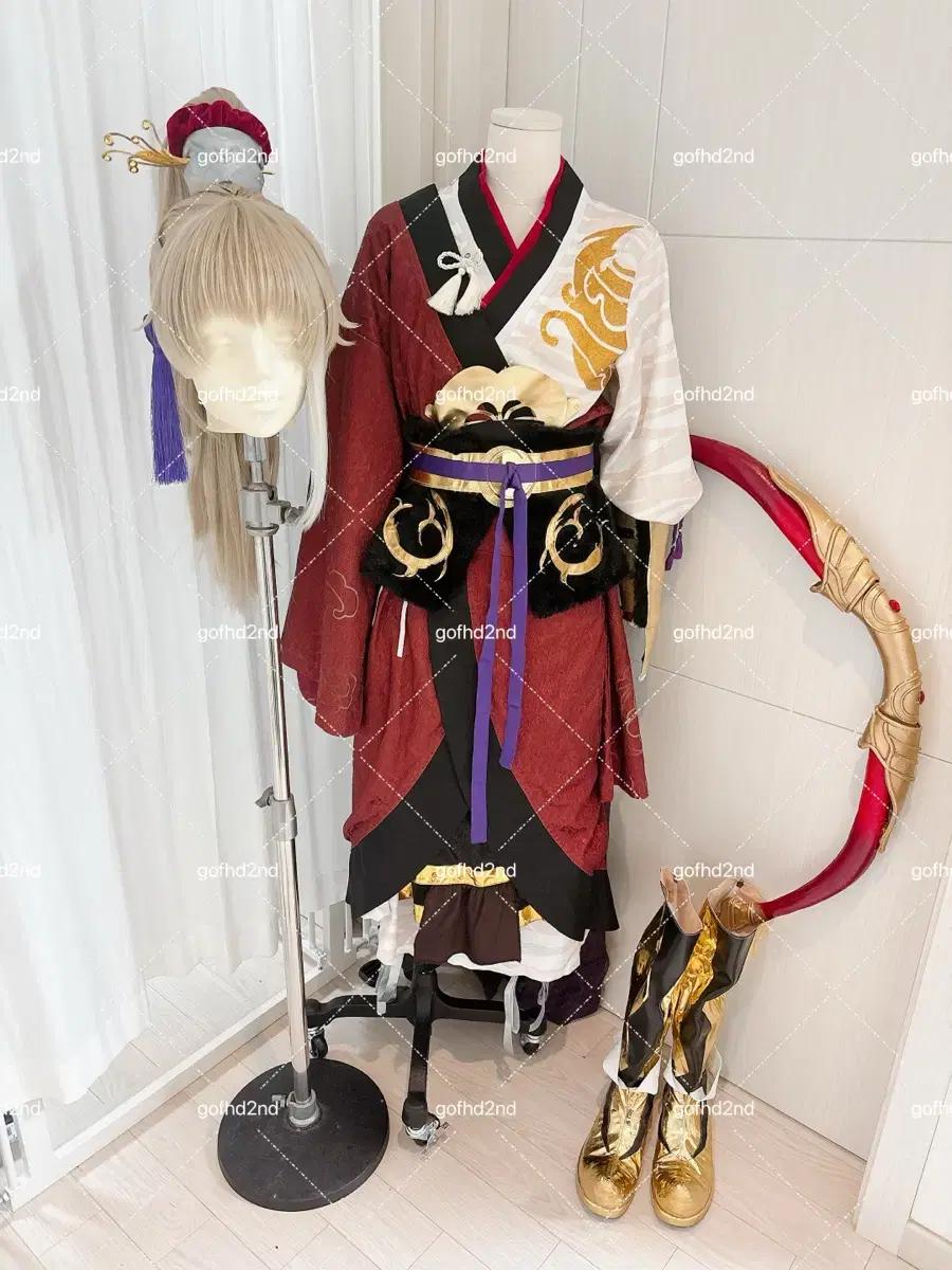Fate/Samurai Remnant 페이트 사무렘 주유 코스프레 풀셋