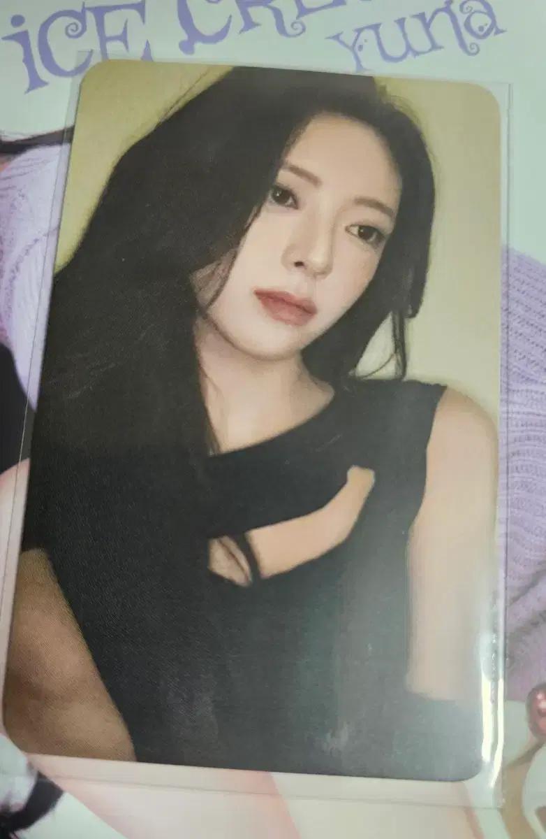 있지 유나 아이스크림 공방포카 양도합니다.