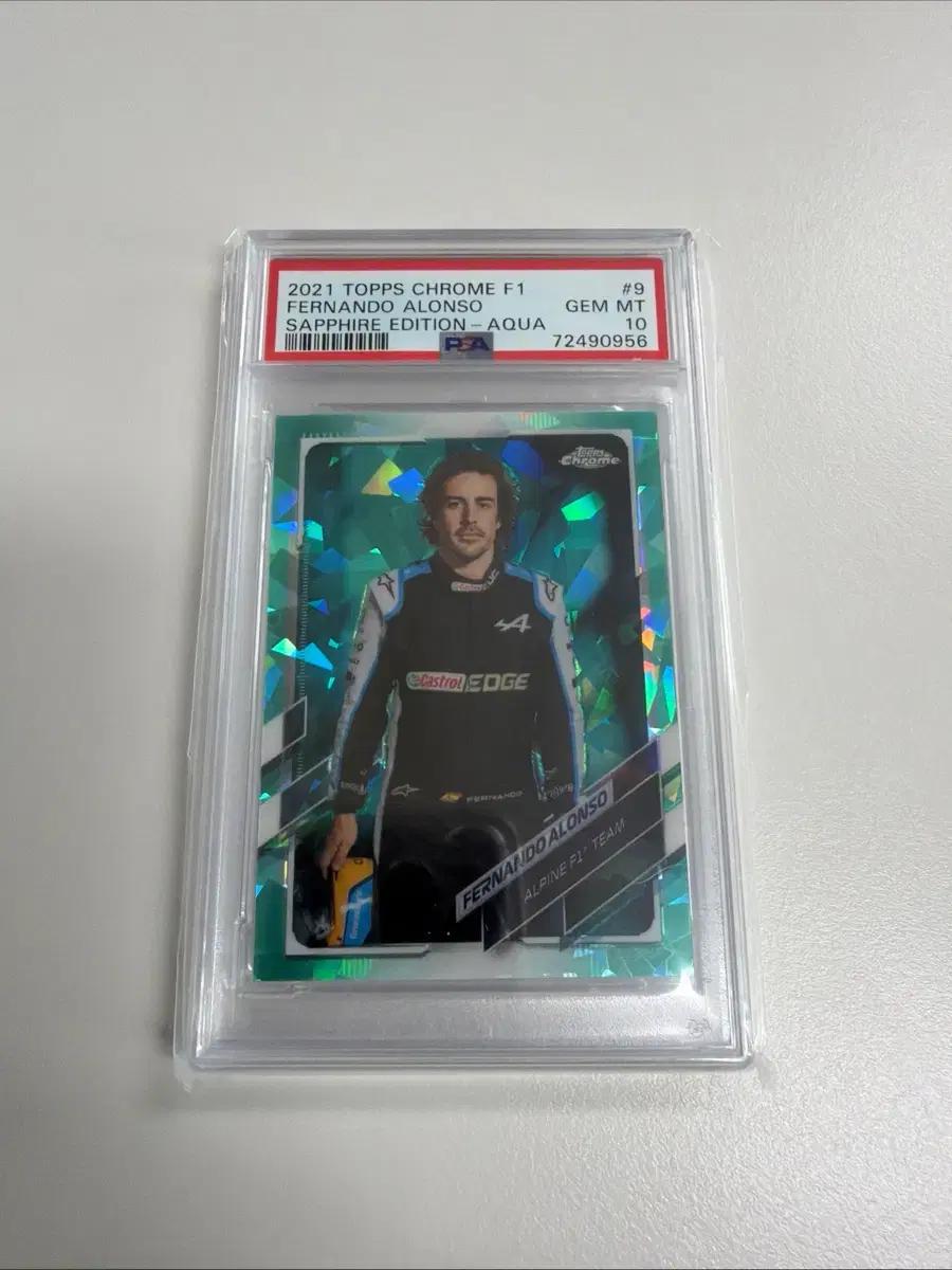 탑스 크롬 페르난도 알론소 F1 아쿠아 PSA10