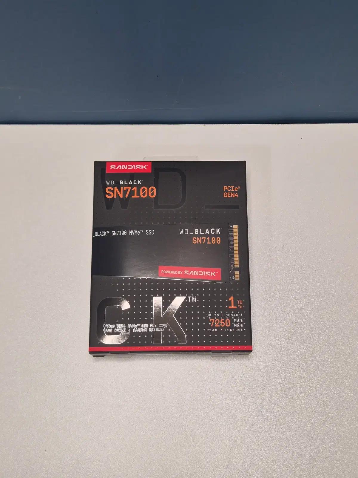 WD WD_BLACK SN7100 1TB NVME