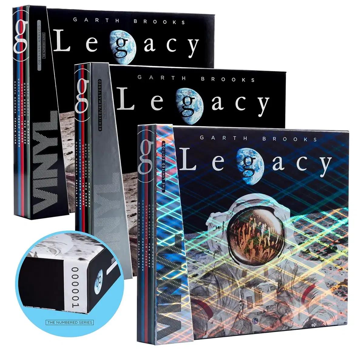 신품 Garth Brooks  Legacy  고음질 7LP 7CD한정반