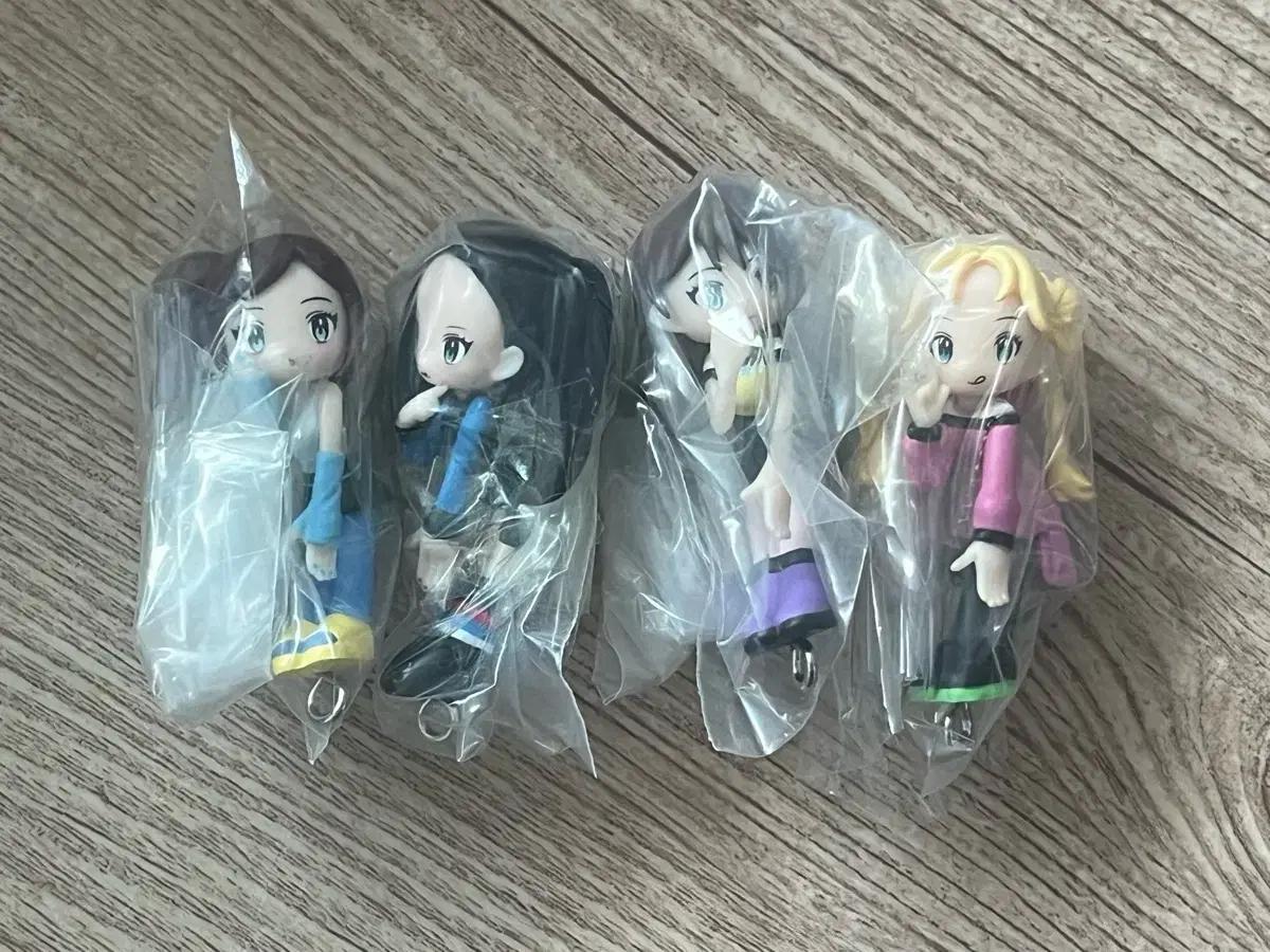 에스파 가챠 꼬집어 연결 대롱 마스코트 가챠 세트 미개봉