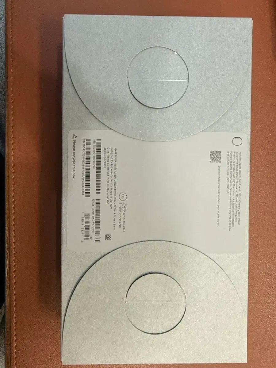 애플 워치 울트라 2 49mm 블랙 티타늄 풀박스 미사용