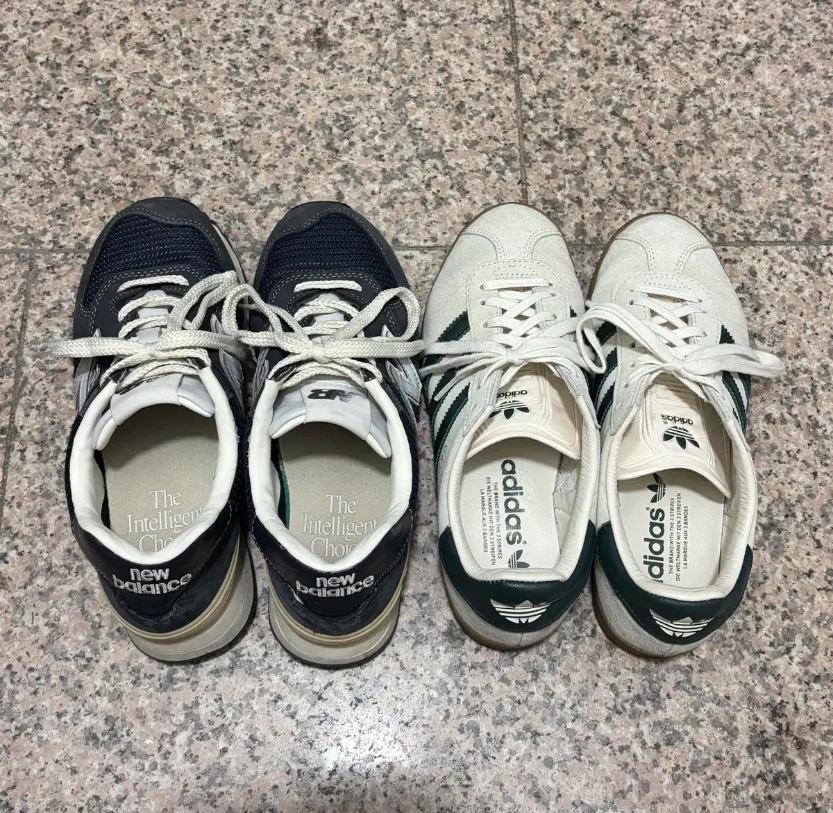 뉴발X포터리+아디다스 가젤 운동화 일괄판매