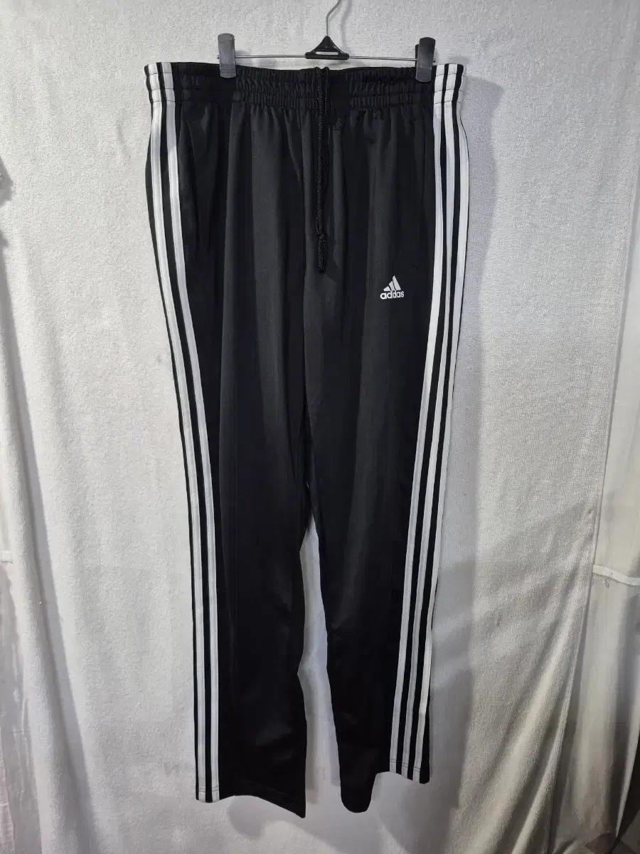 2XL 아디다스 삼선 트레이닝 바지 블랙