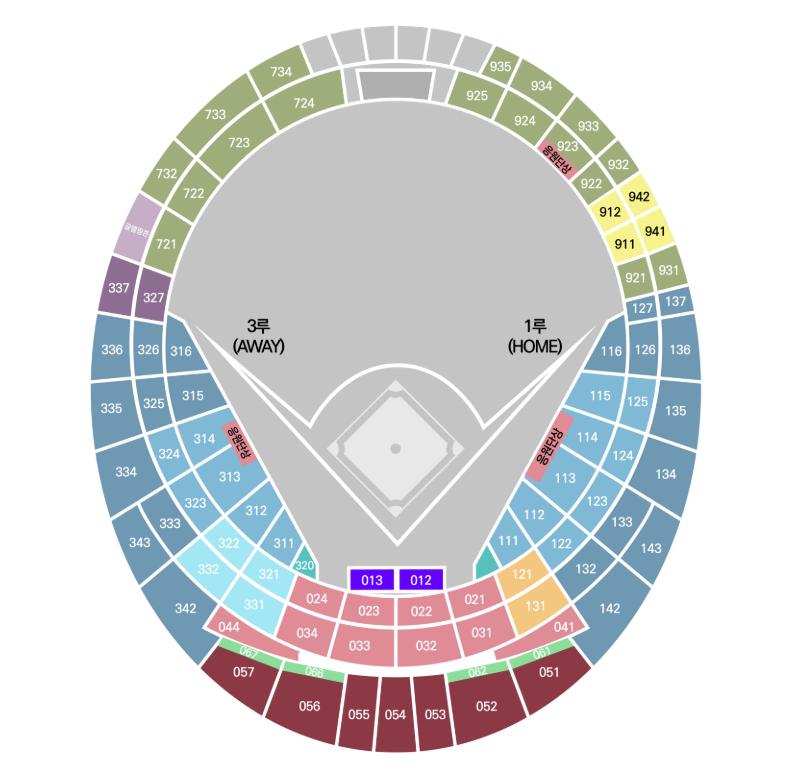 4/5 일 롯데 vs SSG 바람막이증정 야구경기