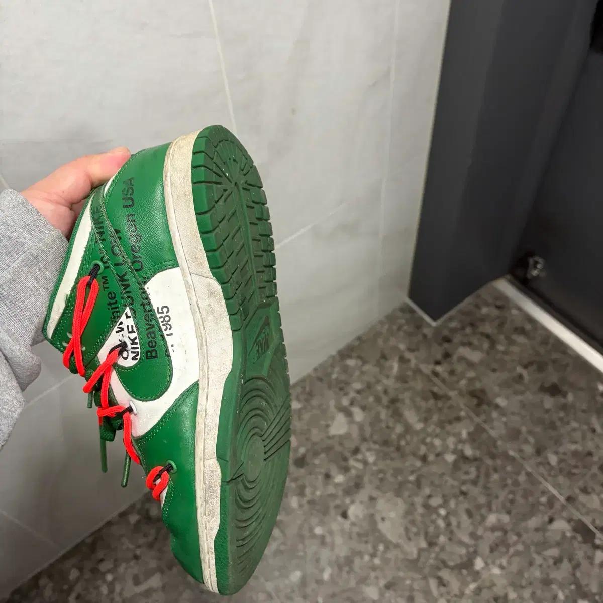 나이키 덩크 로우 Off-White 그린