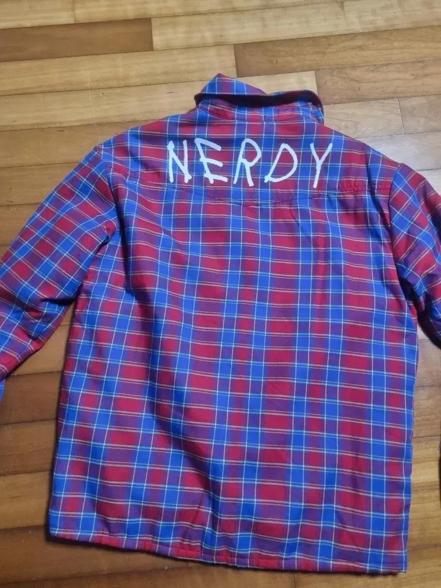NERDY 체크 셔츠 남방