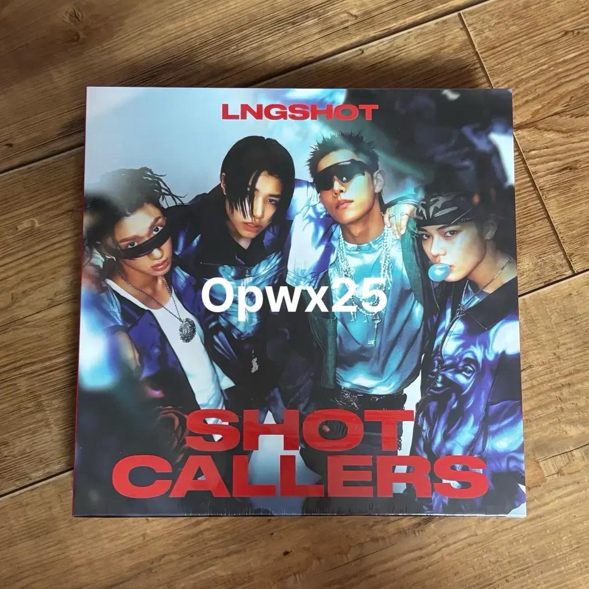 롱샷 미개봉 앨범 스탠다드 버전 LNGSHOT SHOT CALLERS