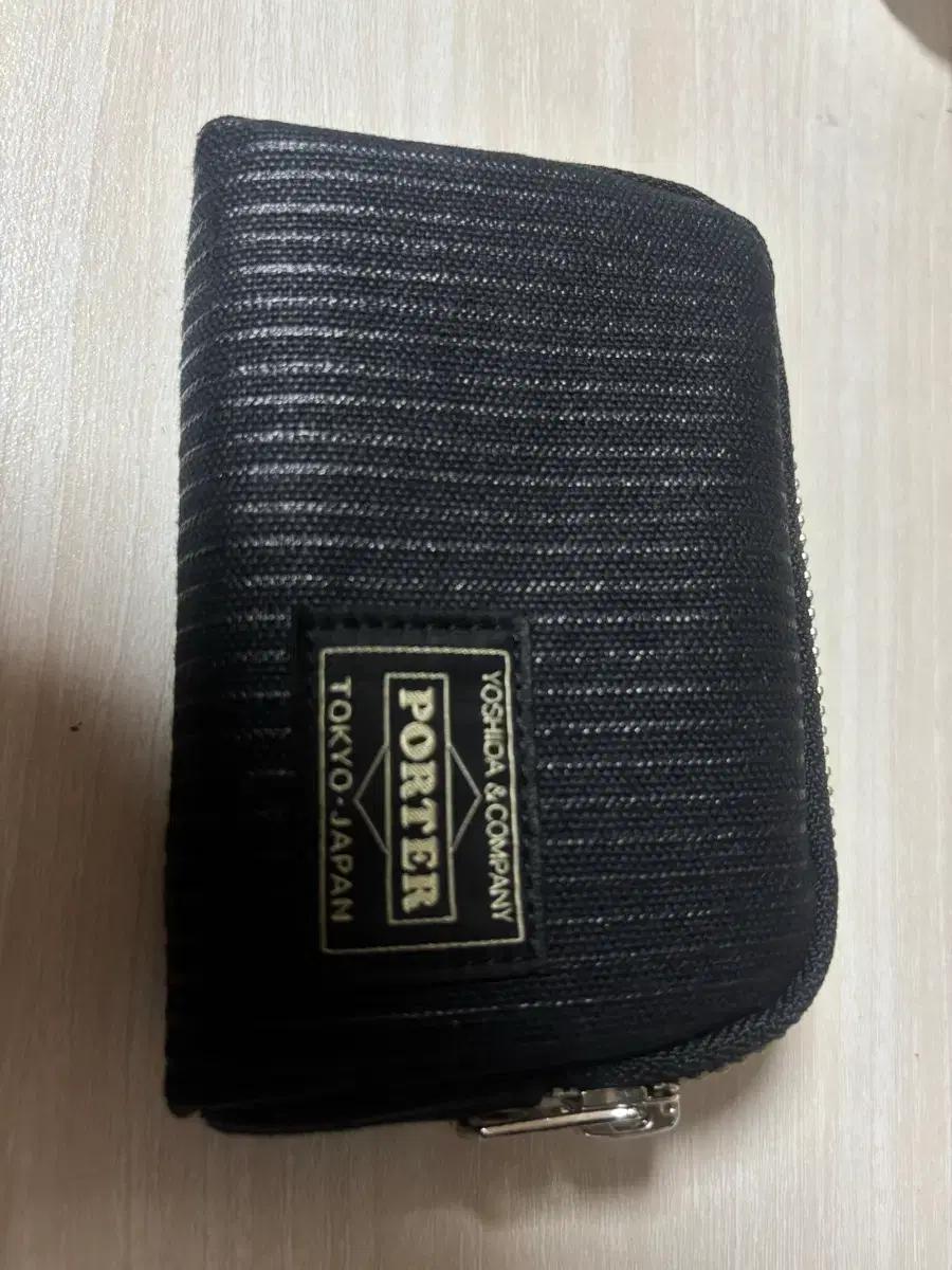 포터 드로잉 코인 키 케이스 블랙
