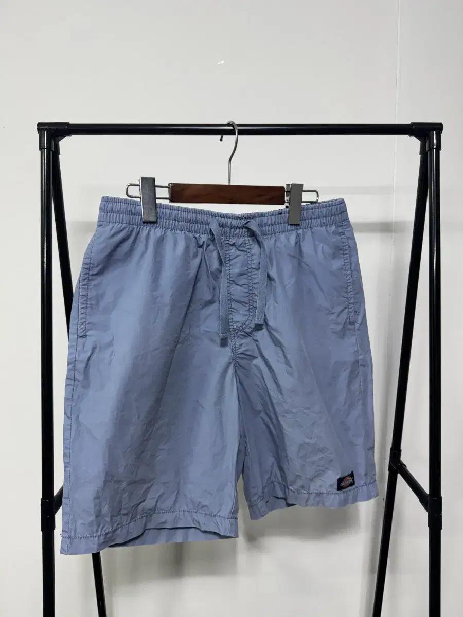 [L] [라이트블루] 디키즈(Dickies) 정품 밴딩 면 반바지
