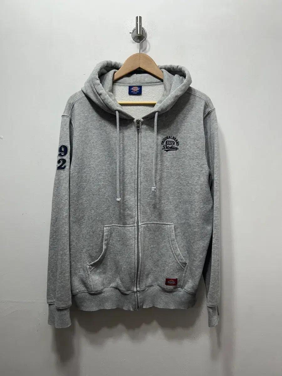 디키즈 그레이 기모 후드집업 92 프린팅 L