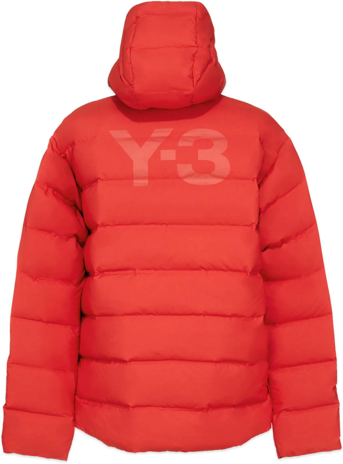 [M, 105] Y-3 요지 야마모토 클래식 퍼피 다운 자켓 레드
