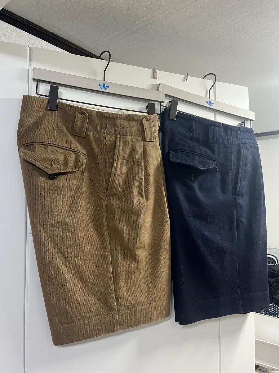 아크네 반바지 두개