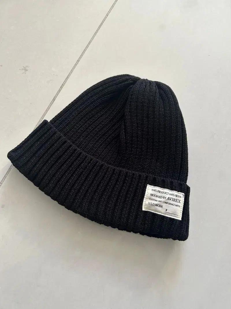 AVIREX 아비렉스 COTTON WATCH CAP 면 소재 챙모자