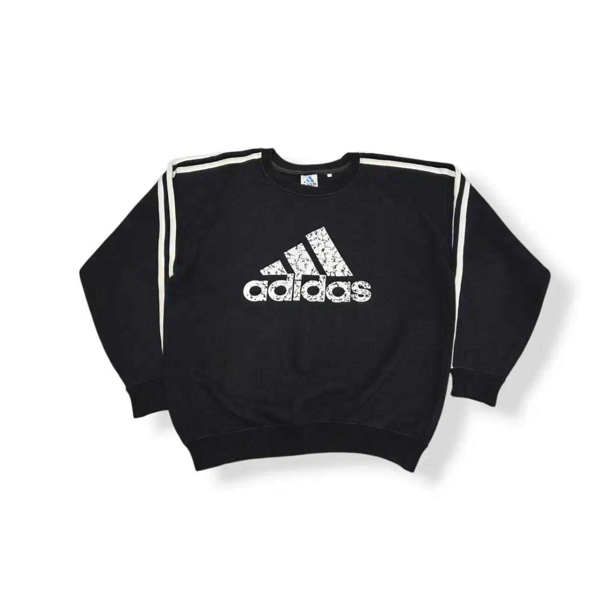 Adidas 아디다스 일본빈티지 빅로고 맨투맨