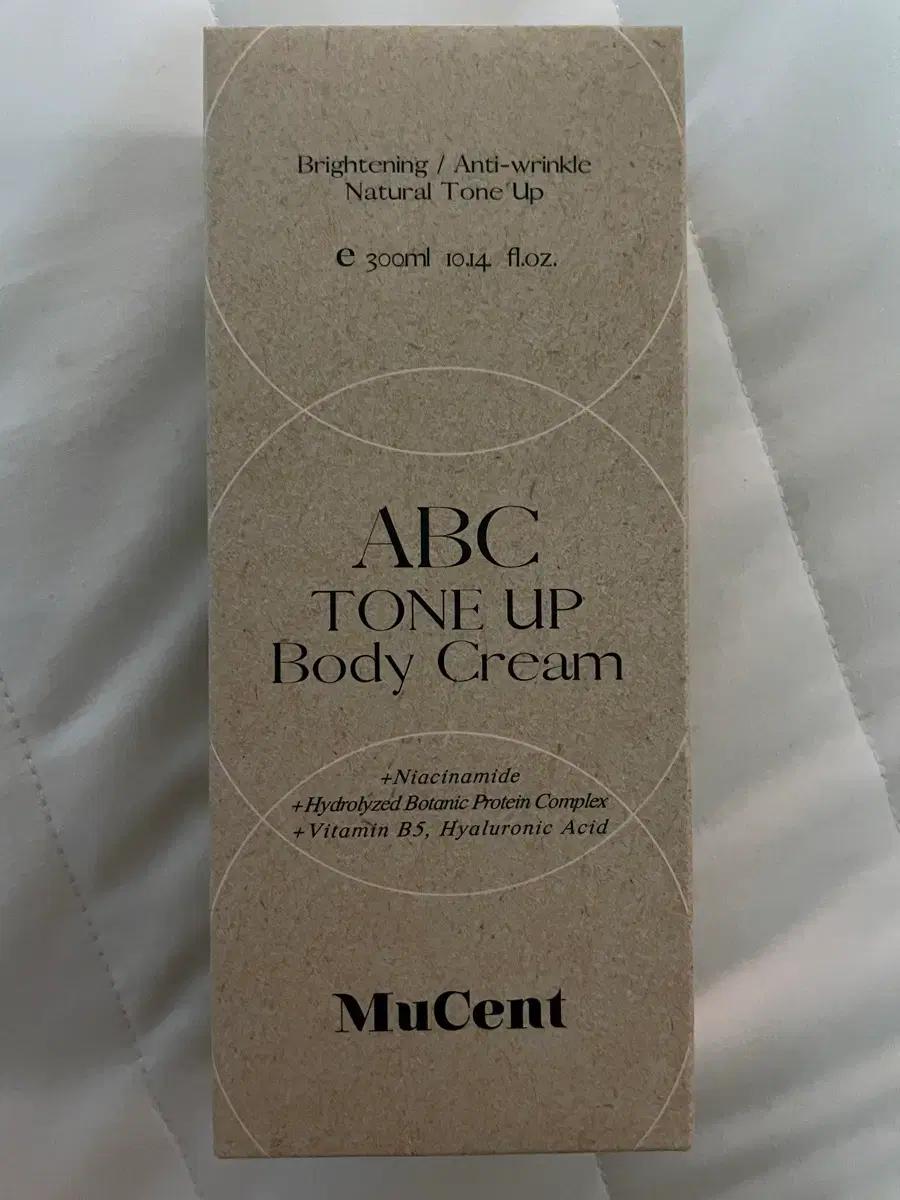 MuCent ABC 톤업 바디크림 300ml
