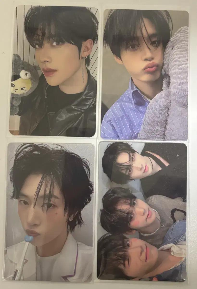 제로베이스원 제베원 포카 포토카드 4장 일괄