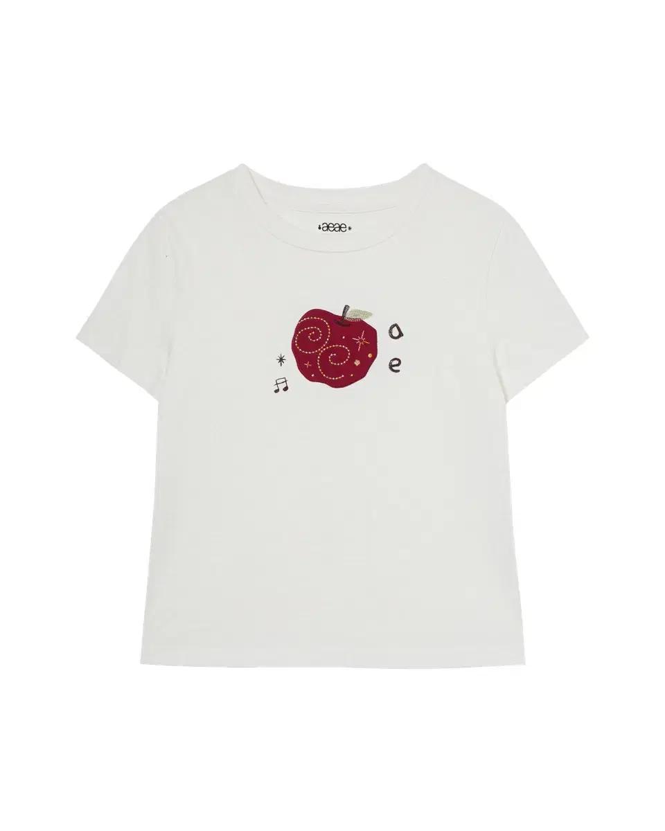 aeae RINGO TEE 새상품 [WHITE]