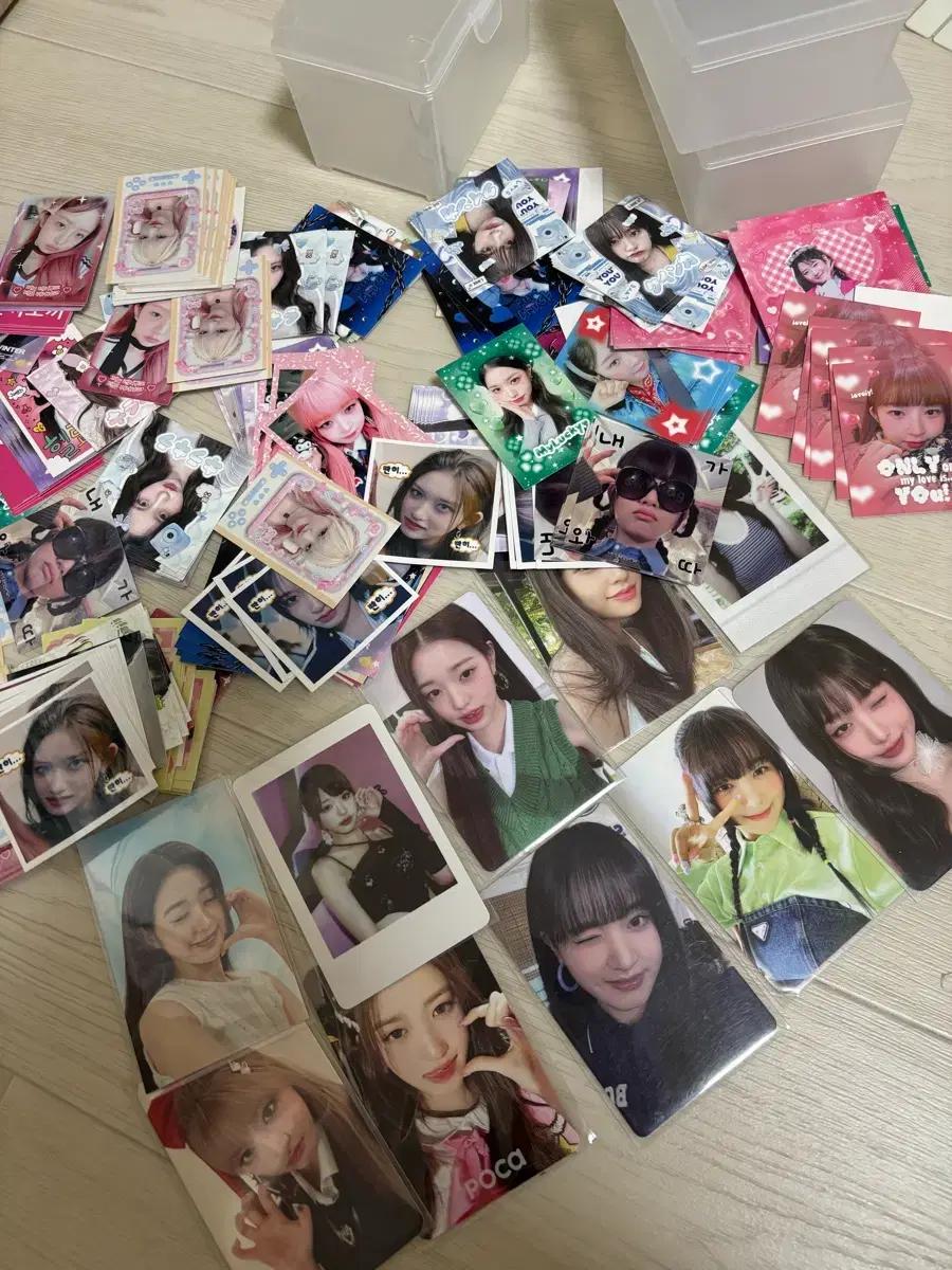아이브 탈덕처분 포카10장 비공굿100장이상 통3개