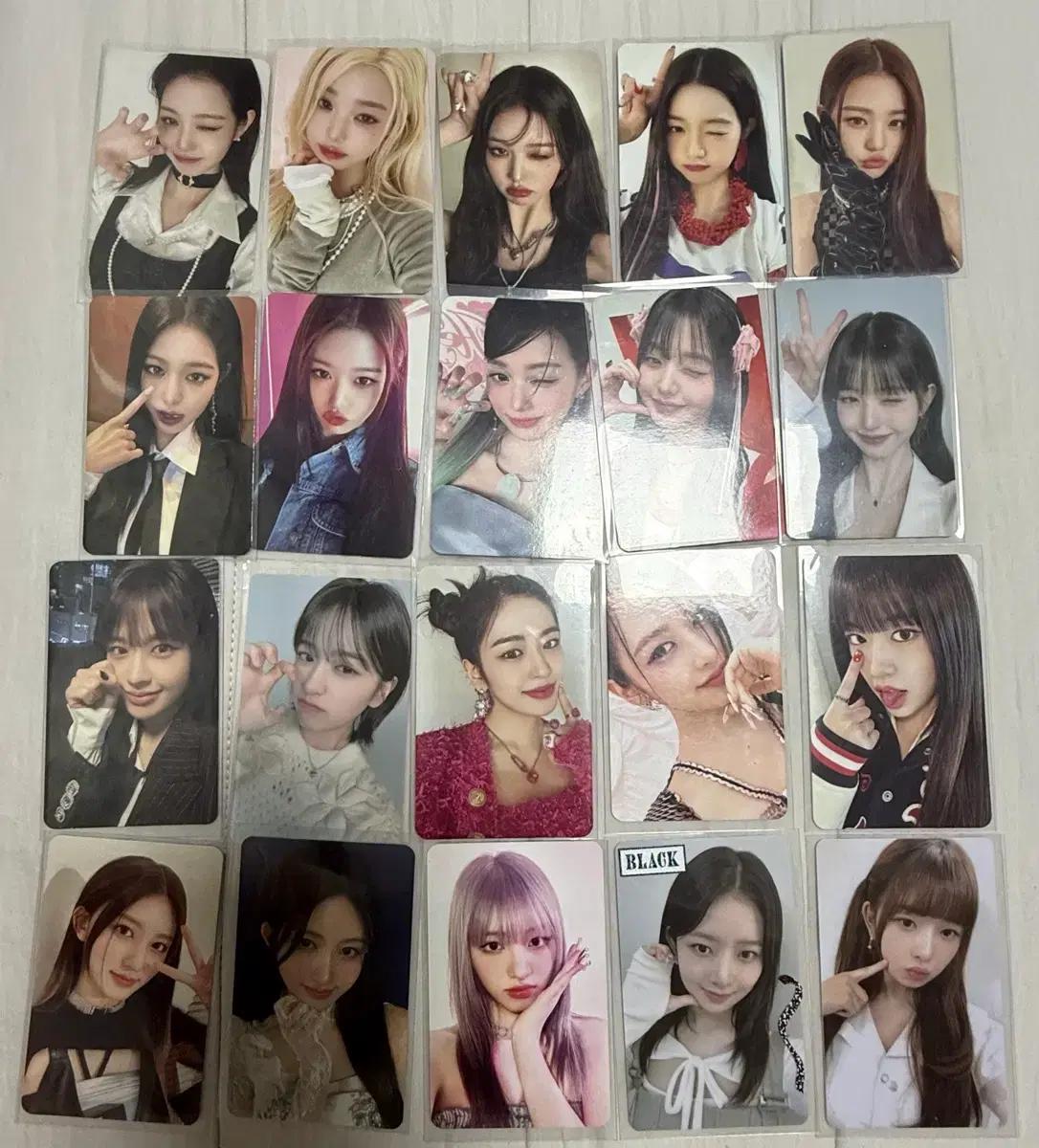 아이브 포토카드 일괄 판매