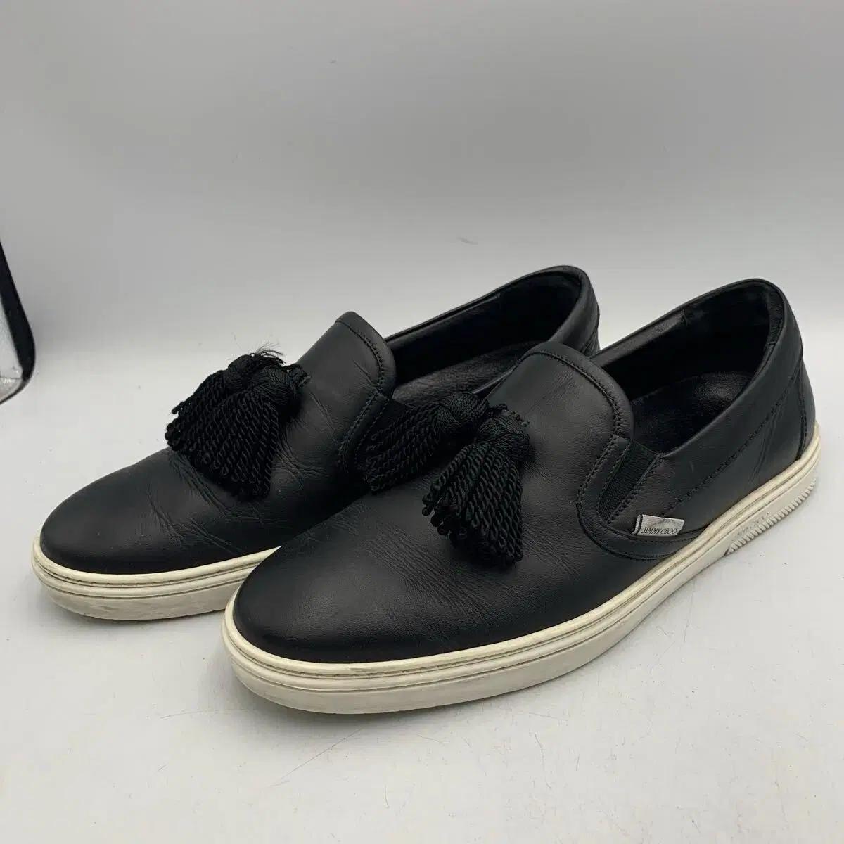 jimmy choo grifin tassel sneakers