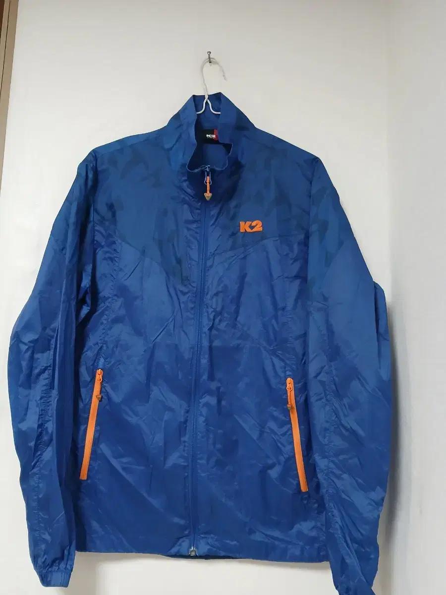 K2 바람막이 블루 오렌지 포인트95