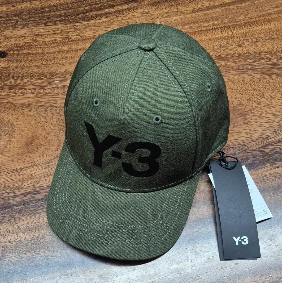 [새상품] Y-3 와이쓰리 요지 야마모토 로고 캡 모자 (원사이즈)
