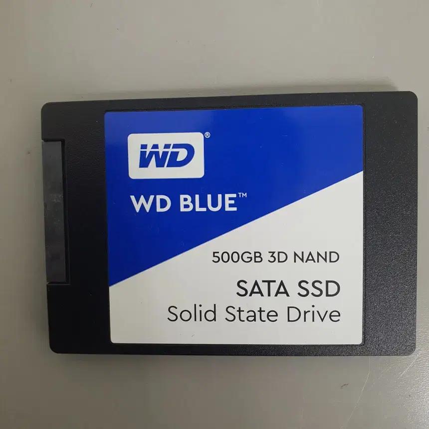 [무료배송] 중고 WD Blue SATA 500GB SSD