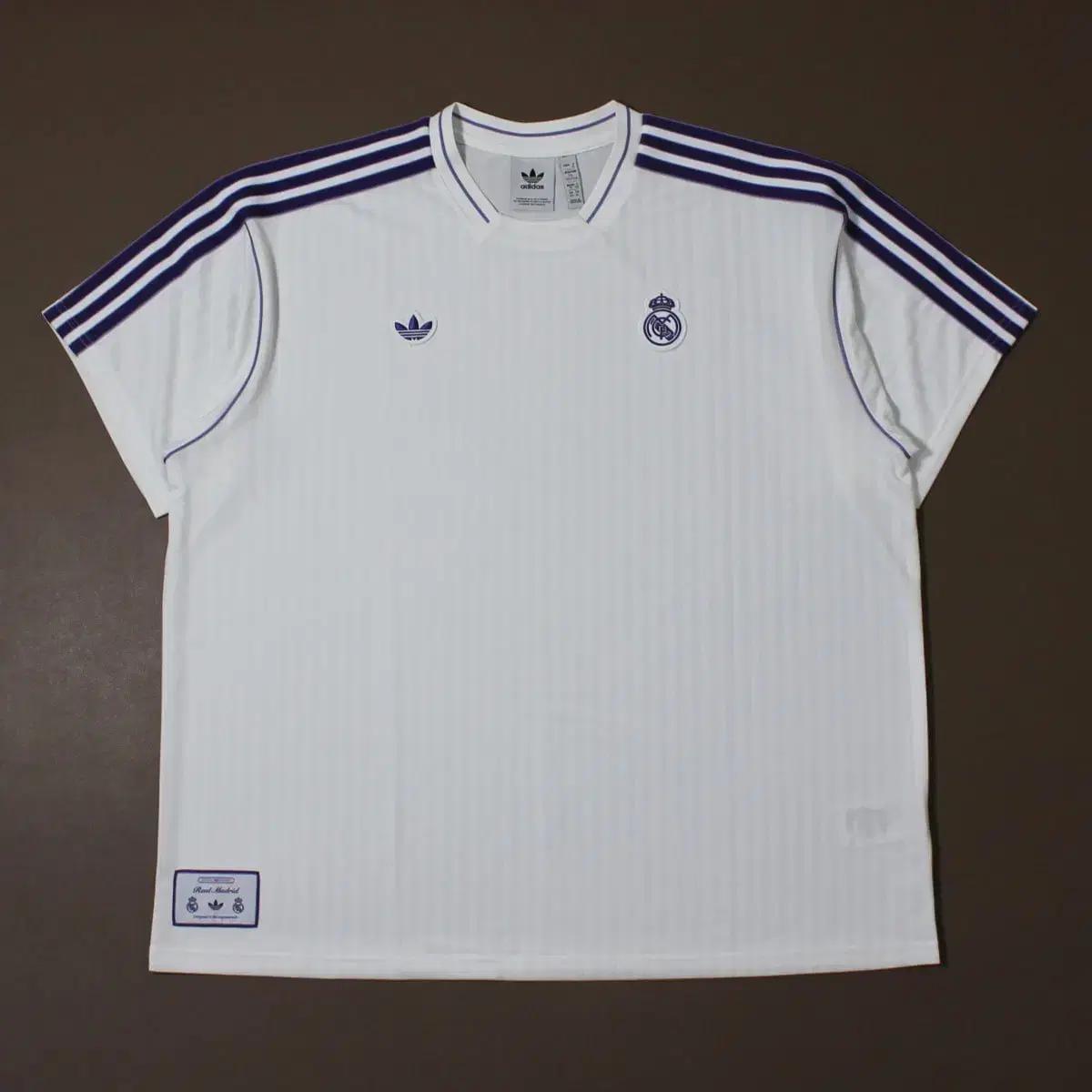 Adidas 아디다스 유로파 레알마드리드 화이트 반팔