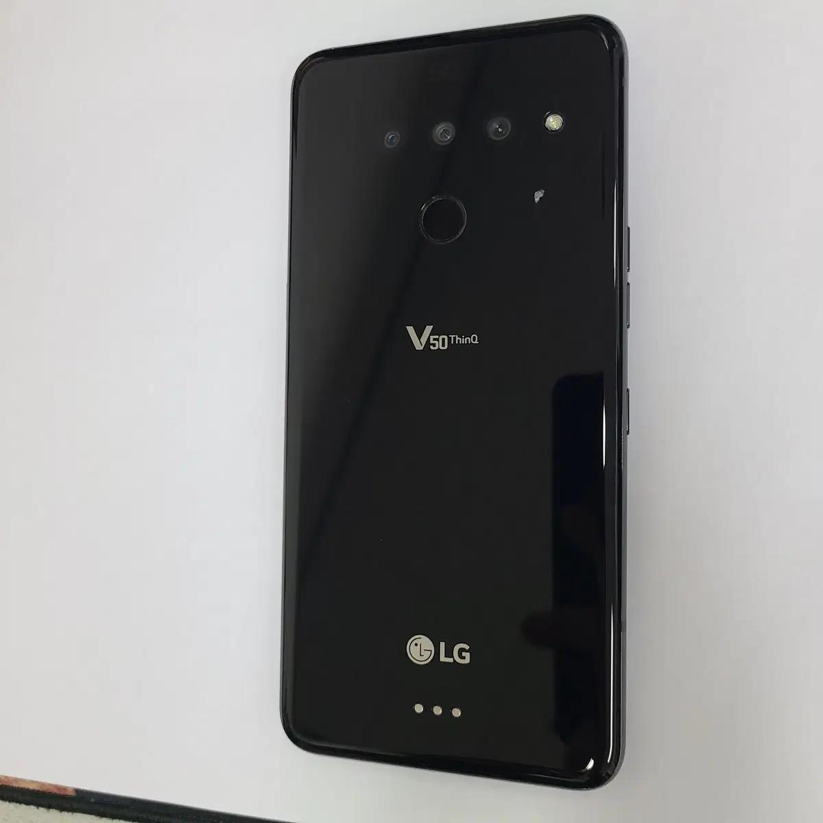 210237 LG V50 블랙 128G SK 무잔상 A급 세컨폰 추천