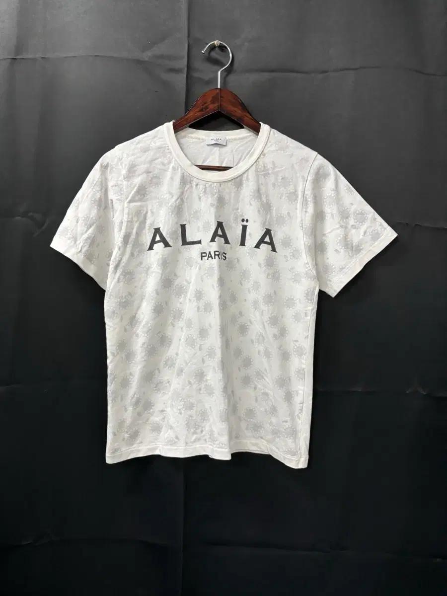 알라이아 플라워 반팔티