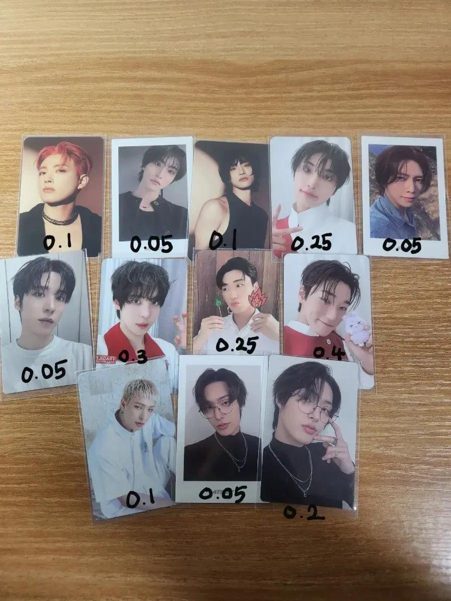 에이티즈 포카 홍중 성화 여상 윤호 산 민기