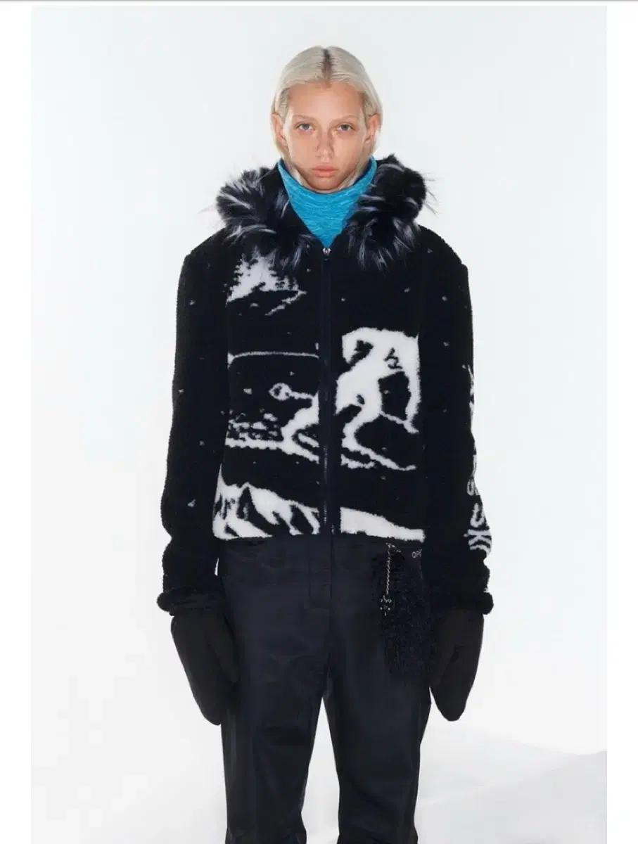 (1Size)OpenYy오픈와이와이 Skiing Fur Flecce