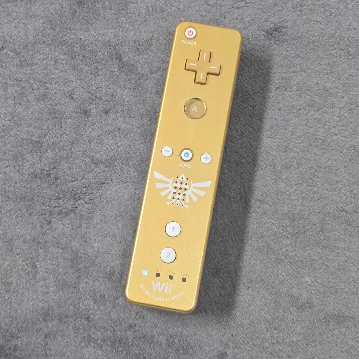 닌텐도 Wii 젤다의 전설 골드 모션 플러스 리모컨