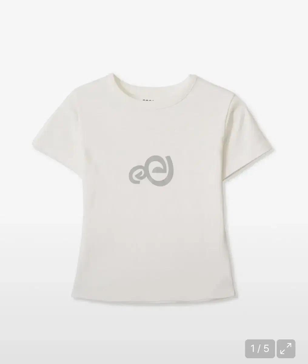 에이이에이이 SPIRAL LOGO CROP T-SHIRTS [WHITE]