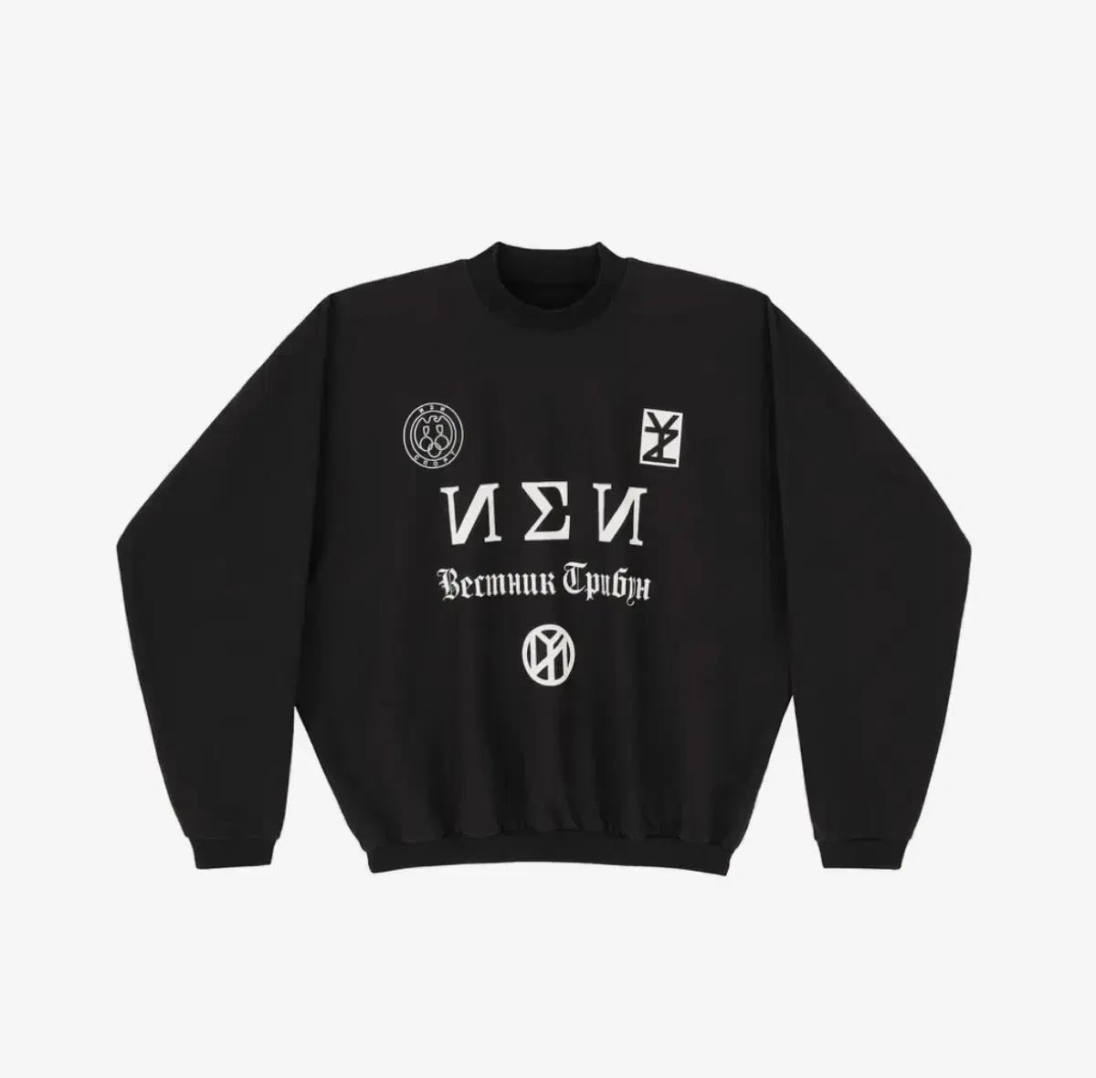 [3] Yeezy 이지 SS-01 블랙 맨투맨 롱슬리브