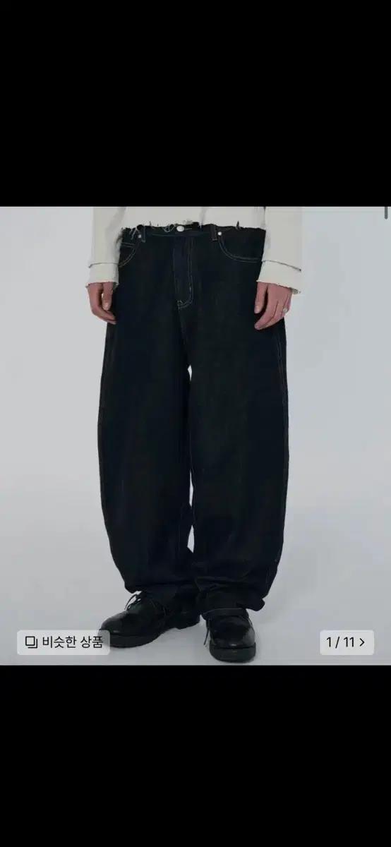 스웨이드 suade 베기핏 데님 m사이즈 새상품
